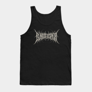 Blade Of Despair Metal Logo Tank Top