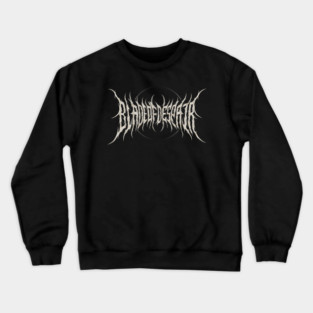Blade Of Despair Metal Logo Crewneck Sweatshirt