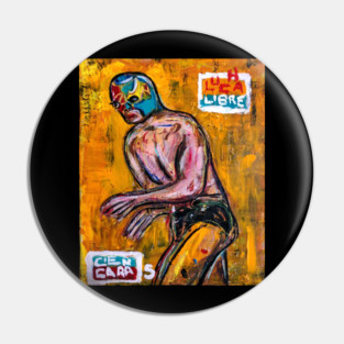 Lucha Libre Pin