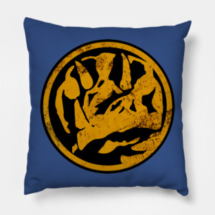 Vintage Blue Ranger Logo Pillow