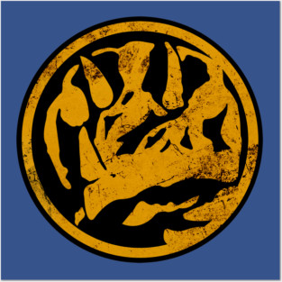 Vintage Blue Ranger Logo Posters and Art