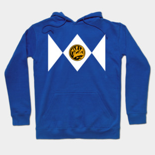 Blue Ranger Logo Hoodie