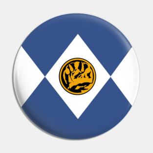 Blue Ranger Logo Pin