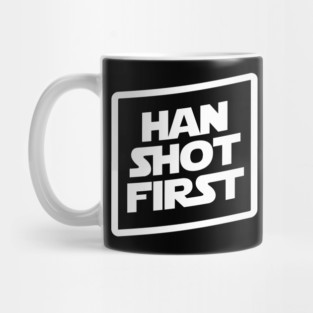 Han Shot First Mug