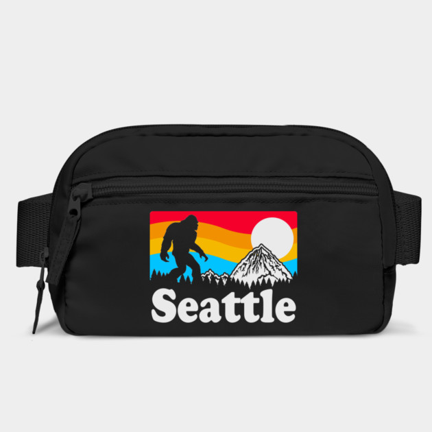 Bigfoot Sasquatch Retro Seattle Gifts by The WYLD Tribe