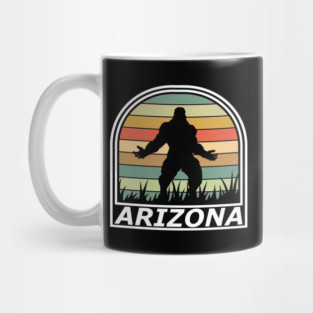 Bigfoot Arizona State Gift Mug