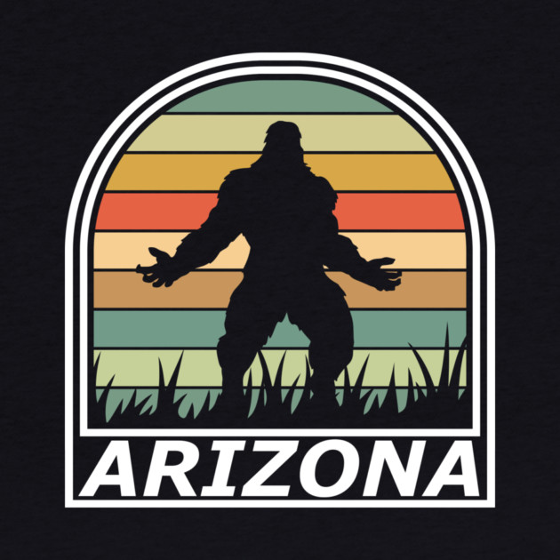 Bigfoot Arizona State Gift by The WYLD Tribe