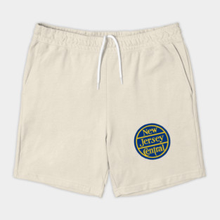 New Jersey Central Railroad Old Pre-1945 Logo Shorts