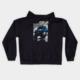 FJ Cruiser Blue Kids Hoodie