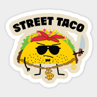 STREET TACO Sticker