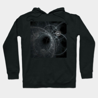 Three time dimensions, one space dimension Hoodie
