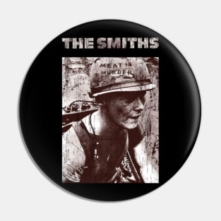 The Smiths Meat Is Murder Vintage Pin
