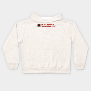 Plausible Deniability - Inline Team Laura Kids Hoodie