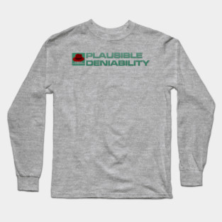 Plausible Deniability - Inline Team Remington Long Sleeve T-Shirt