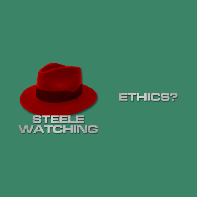 Ethics? Mug 2 by Steele Watching