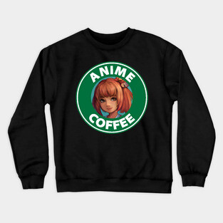 Animes Starbucks Crewneck Sweatshirt