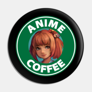 Animes Starbucks Pin