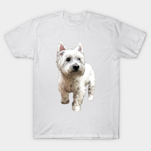 West Highland Terrier Cute Puppy Dog T-Shirt
