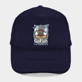 Go Fish Card Sharks Hat