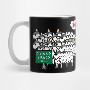Anti Conspiracy Theory Mug