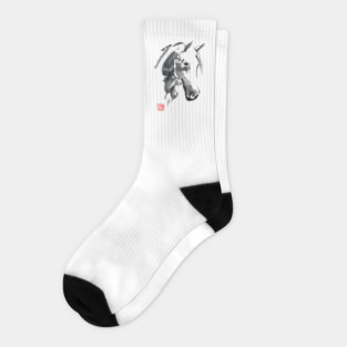 horse head 05 Socks