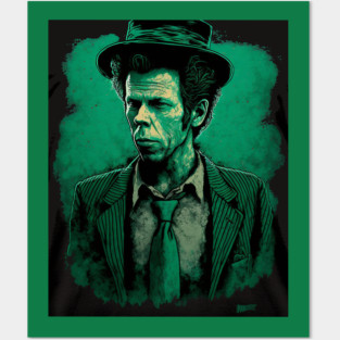 Tom Waits - All the world is green Posters and Art