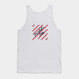 Presidents day, February Tank Top