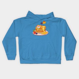 Shiba Inu Pancake Kids Hoodie