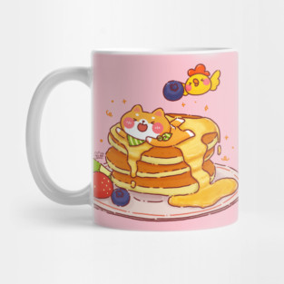 Shiba Inu Pancake Mug