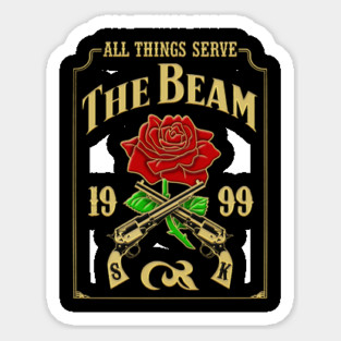 All Things Serve The Beam - Azhmodai 22 Sticker