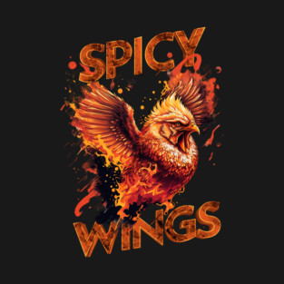 Spicy Wings (Dark Shirts) T-Shirt