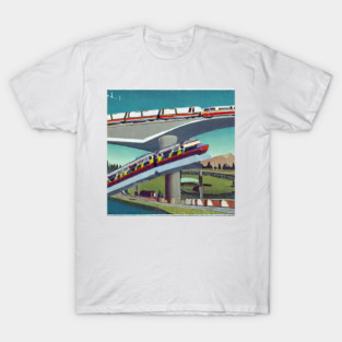 Monorail 1971 (Retro Vintage look) T-Shirt