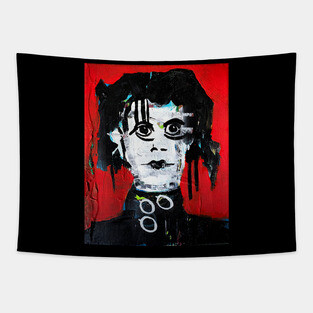 Edward Scissorhands Tapestry