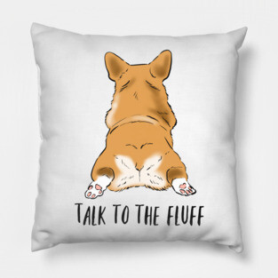 Funny Corgi, Corgi Butt, Cute Corgi, Corgi Gift Pillow