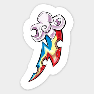 Spooky Mark - Rainbow Dash Sticker
