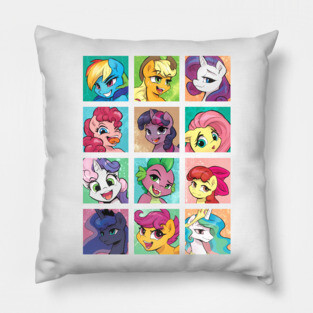The Mane 12 Pillow