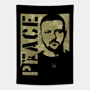 Zelensky Ukrainian Ukraine Peace Tapestry