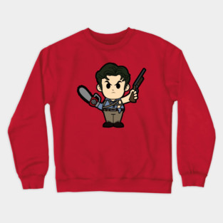 Ash Evil Dead Chibi Crewneck Sweatshirt