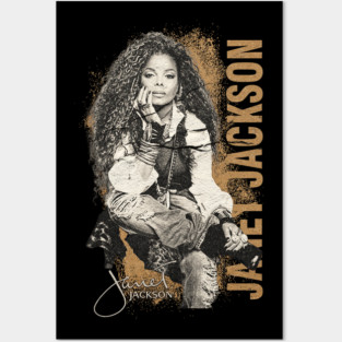 Janet Jackson Posters and Art Prints for Sale | TeePublic