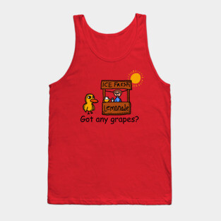 Duck song  Got Any Grapes Tank Top