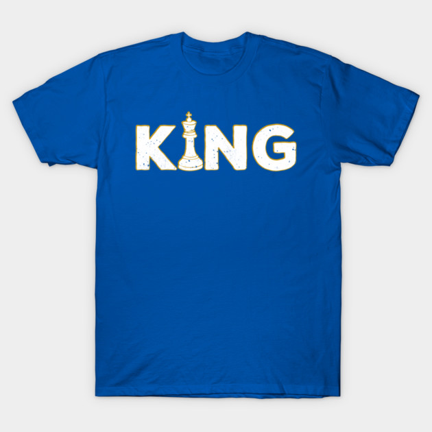 King Chess Piece T-Shirt by yeoys