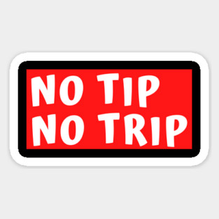 No Tip No Trip Magnet