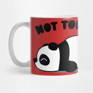 NOT TODAY PANDA Mug