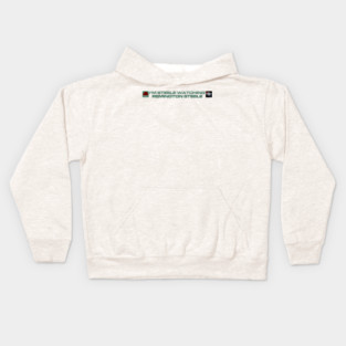 I'm Steele Watching Remington Steele - Inline Team Remington Kids Hoodie