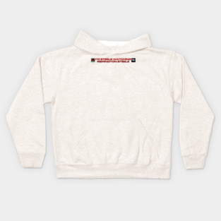 I'm Steele Watching Remington Steele - Inline Team Laura Kids Hoodie