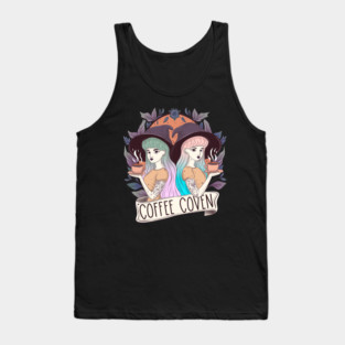 Coffee coven witches Tank Top
