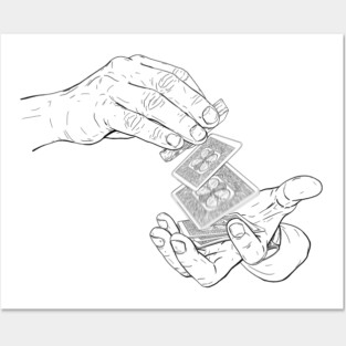 Dribbling Cards Posters and Art