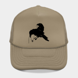 Ravens and Ribbon Hat