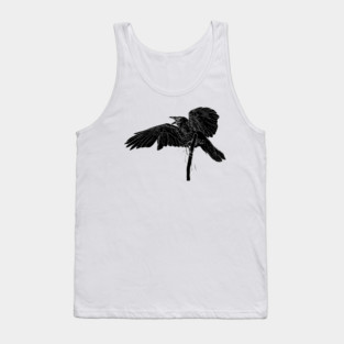 The Hermit Magazine's Raven Tank Top