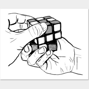 Twisting the bottom layer Posters and Art